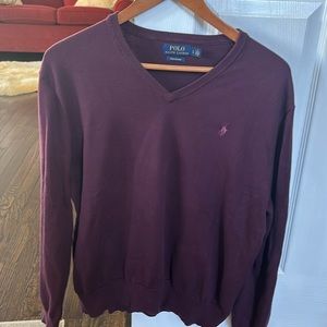 Men’s Polo v neck light weight sweater in excellent condition